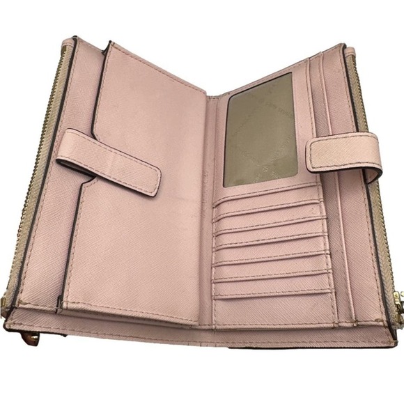 MICHAEL KORS Pink Blush Wallet w/ Phone Holder - Picture 7 of 12